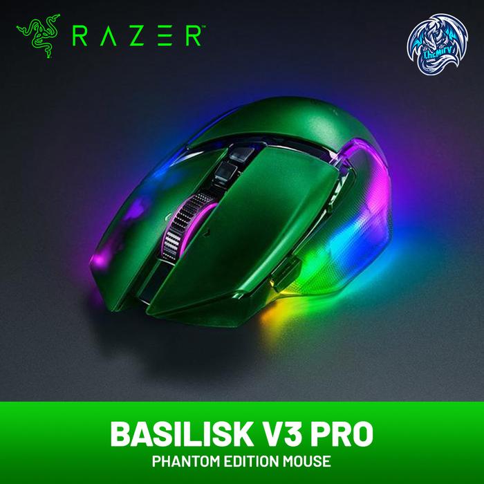 Razer Basilisk V3 Pro Phantom Edition RGB LED Wireless Gaming Mouse