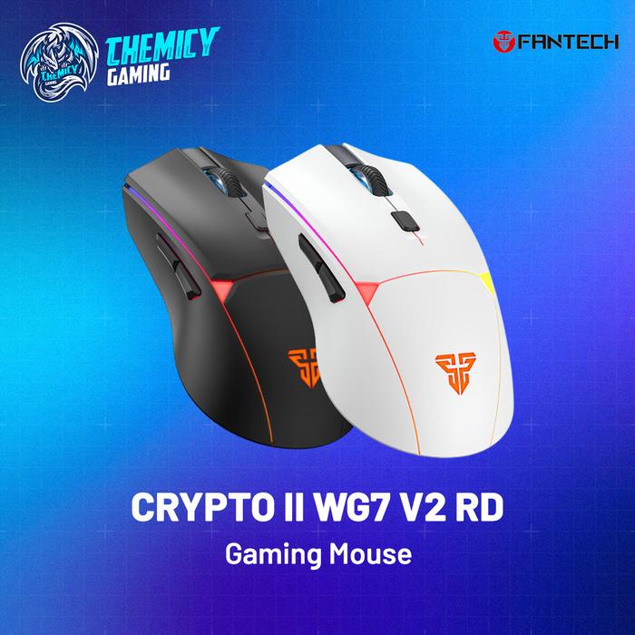 Fantech Crypto II WG7 V2 RD | WG7-V2RD | WG7-V2 RD | WG7 V2RD RGB Wireless Gaming Mouse