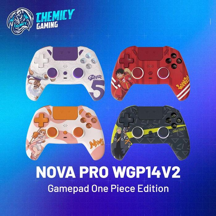 Fantech x OnePiece / One Piece WGP14 V2 Nova Pro Gamepad / Joystick with Hall Effect