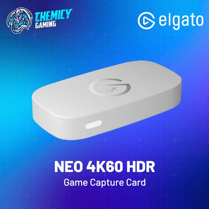 Elgato NEO 4K60 HDR Game Capture Card Streamubg and Recording PlayStation Xbox Nintendo Switch Laptop PC iPad