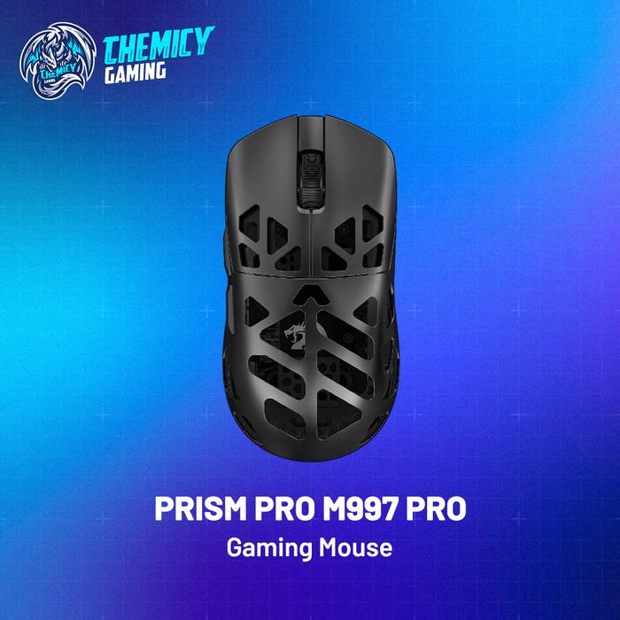 Redragon Prism Pro M997 PRO | M-997 PRO Ultra-lightweight 26K DPI Tri-mode Wireless Gaming Mouse