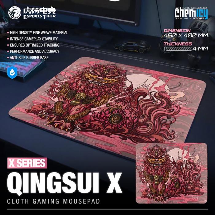 Tiger Arc | ESPTiger Qingsui X Series Cloth Gaming Mousepad Large Size