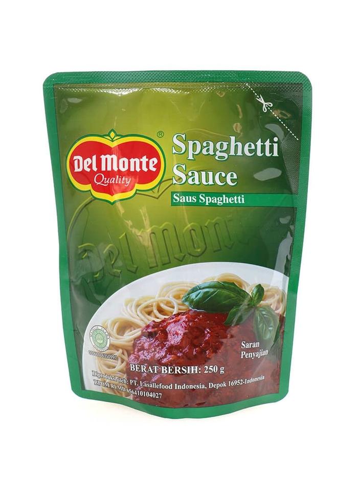 Varian Del Monte Spaghetti Sauce & Komposisi tokopedia