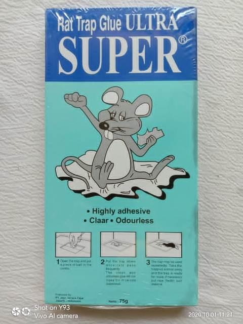 Gambar lem tikus cap gajah - perangkap tanpa bau - rat trap glue - Biru Muda dari TriMedia Shop undefined 4 Tokopedia