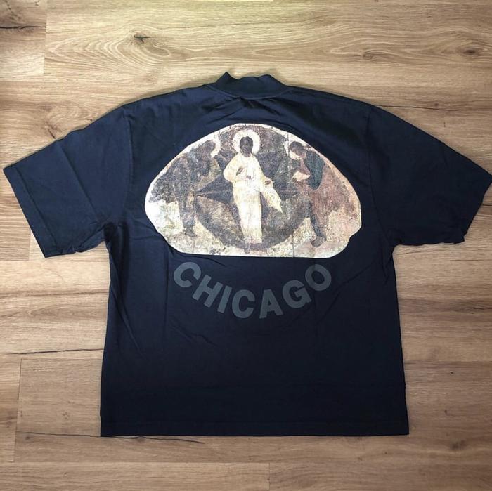 新品未使用 公式 KANYE WEST × AWGE JESUS 軽 IS KING