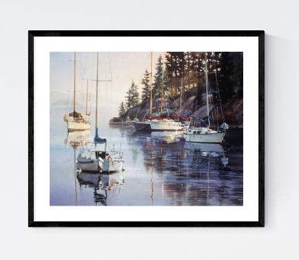 Jual Lukisan Nature Framed Wall Decor 