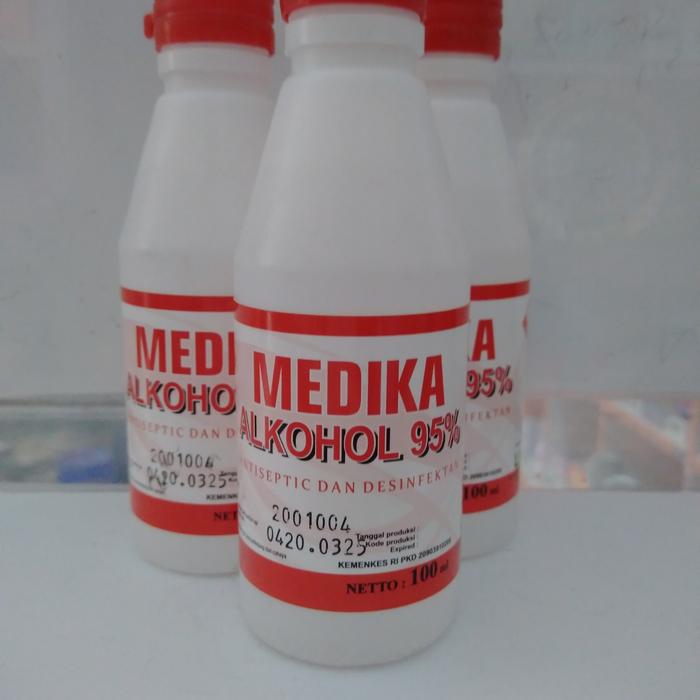 Gambar Alkohol Medika 95% - 100ml dari budivision undefined Tokopedia