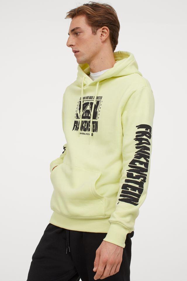 Jual Hoodie | Hoodie H\u0026M Frankenstein Light Yellow - XL - Kota Malang -  Midtroops | Tokopedia