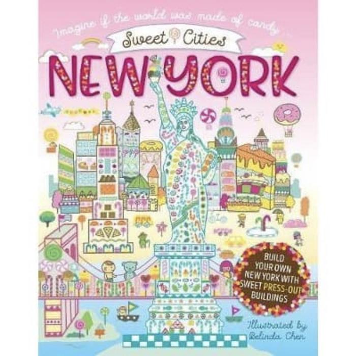 Gambar 3D press out play-set book build New York City buku anak 3+ import dari Honee Gifts undefined Tokopedia