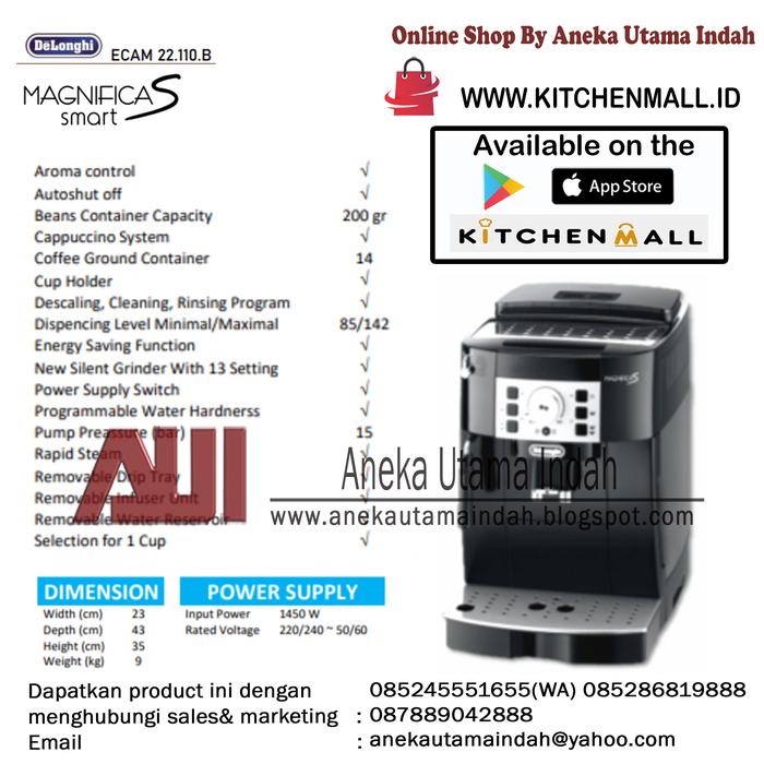 Jual DELONGHI ECAM 22.110.B Coffee 
