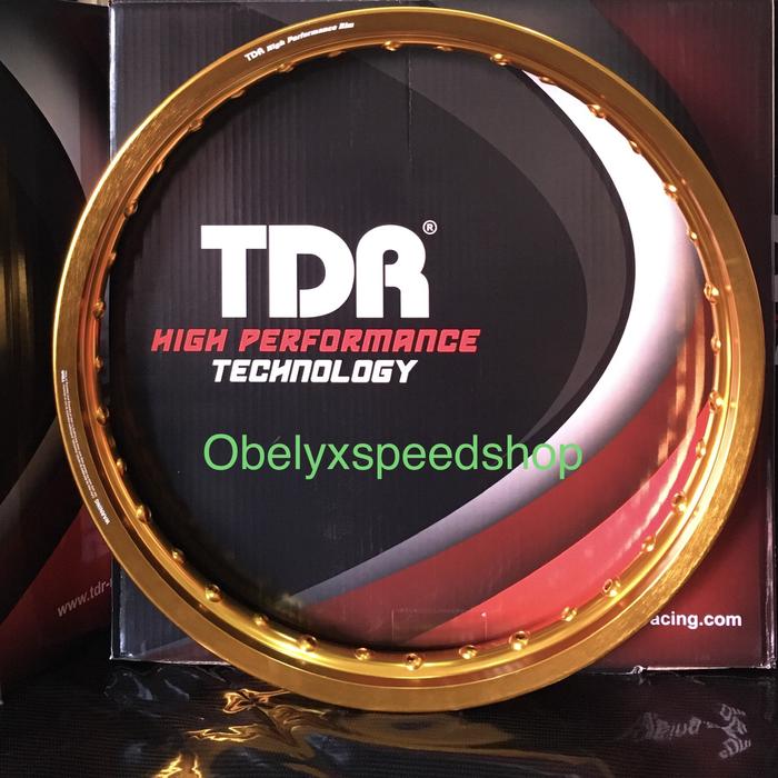 Jual Velg TDR WX Shape 17 x 160 warna Gold Bekasi Akun Di