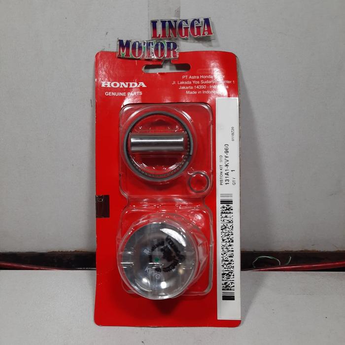 Gambar PISTON SEHER SET KIT BeAT Karbu (2008 - 2012) KVY OS STD-100 - STD dari Lingga Motor Bypas undefined Tokopedia