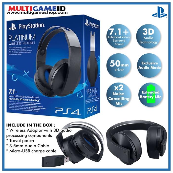 Ear Pads Sony Wireless Headphones Ps4 Platinum Promo SONY PLATINUM