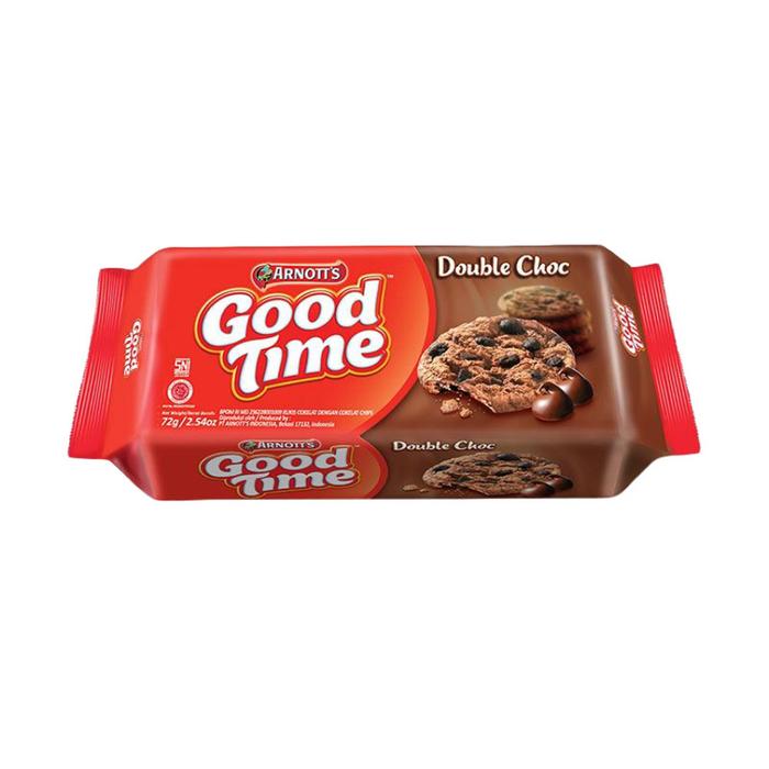 Gambar Good Time Double Choco 72gr - Kukis Dengan Coklat Chips dari TOKO MURSALIM undefined Tokopedia