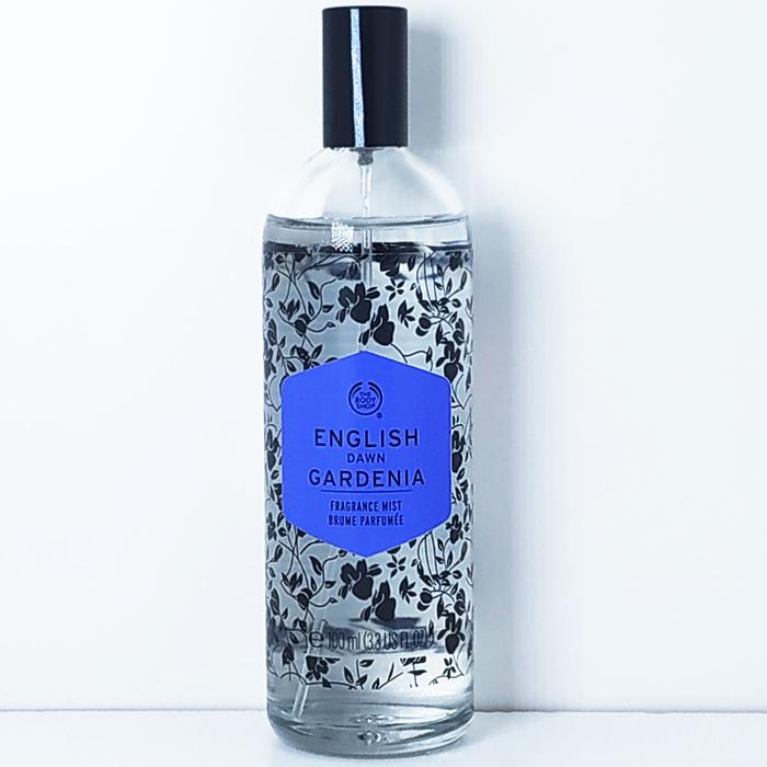english dawn gardenia fragrance mist