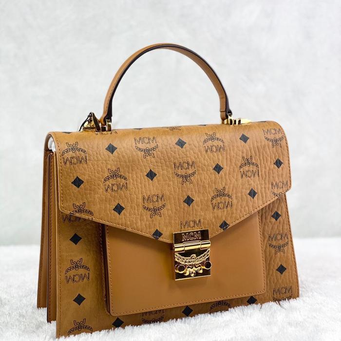 Ss Techno Mcm Dark Brown Bag Ss Techno Mcm Double Bag Ss Techno