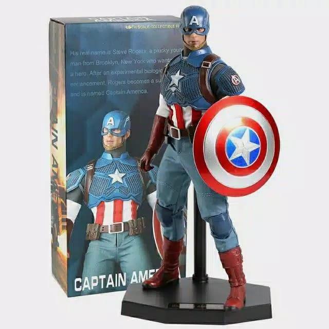 Gambar Action Figure Team of Prototyping Captain America Avengers 1/6 Scale dari Happy Indonesia88 undefined Tokopedia