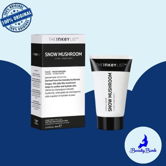 the inkey list snow mushroom hydrating gel moisturizer