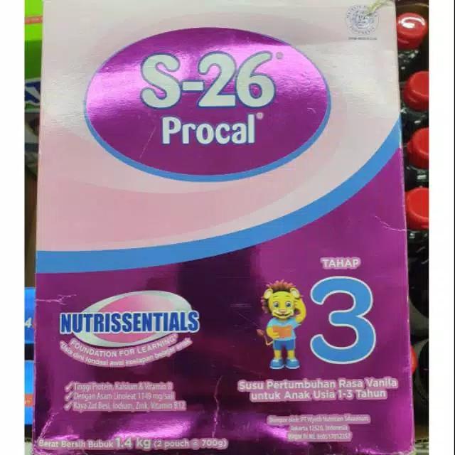 Gambar S-26 Procal Tahap 3 Vanila 1400gr-Susu Pertumbuhan 1,4kg-Usia 1-3 thn dari Jukota Shop undefined Tokopedia