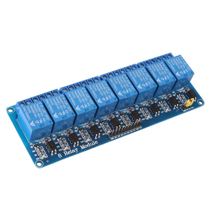 Gambar RELAY MODULE 8 CHANNEL 5V Atau 12V - DC 5 VOLT dari Arduino shopz_NEW undefined Tokopedia