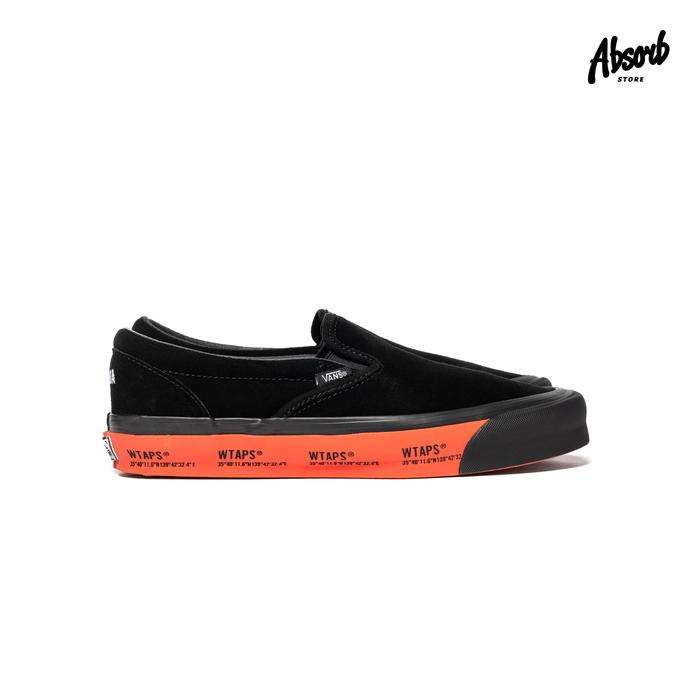 Jual Vans Vault OG Classic Slip-On LX x WTAPS “GPS” (Black/Orange
