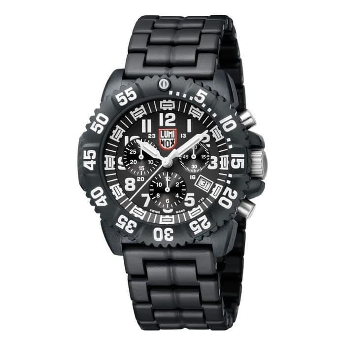 Jam Tangan Pria Original Luminox 3082 Navy Seal Colormark Chronograph - Technical View