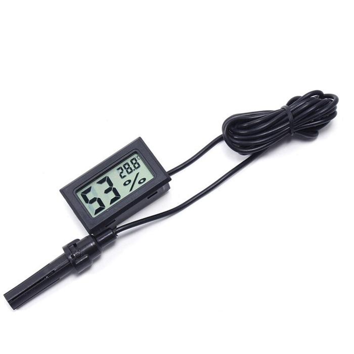 Gambar MINI THERMOMETER HYGROMETGER - KABEL dari aganshop undefined Tokopedia