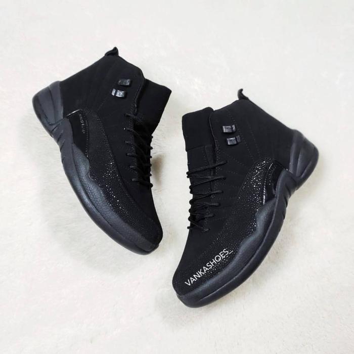 retro 12 ovo black