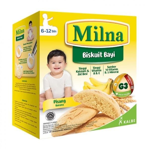 Gambar MILNA BISKUIT PISANG 130 GR dari Toserba AW undefined Tokopedia
