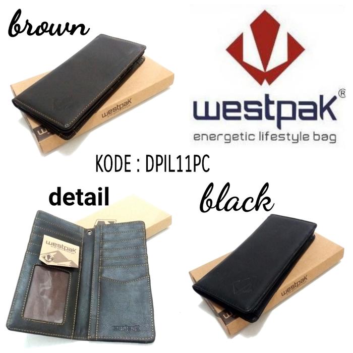 Gambar DOMPET PRIA LIPAT BY WESTPAK ORIGINAL TERBARU MURAH AWET dari Various Shops & Souvenir undefined Tokopedia