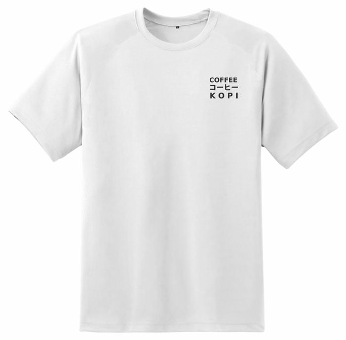 Gambar T-SHIRT BARISTA COFFEE KOHI KOPI - Putih, L dari Playmaker9th undefined Tokopedia