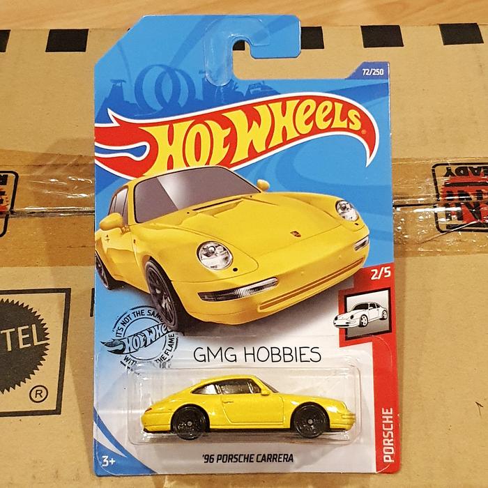2020 Hot Wheels '96 PORSCHE CARRERA 72/250 PORSCHE Series YELLOW LOT OF 3 2020 Hot Wheels '96 PORSCHE CARRERA 72/250 PORSCHE Series YELLOW LOT OF 3