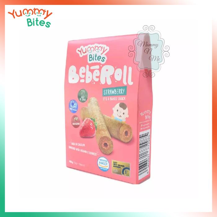 Gambar YUMMY BITES 40gr BEBEROLL STRAWBERRY dari LoveLive Shop undefined Tokopedia