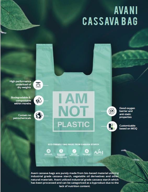 Polybag Avani Biodegradable Bags Jual Tas Plastik Singkong/Cassava