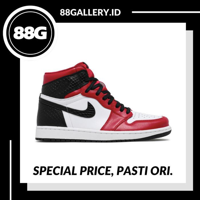 Nike Air Jordan High Satin Snake Chicago 100% Original