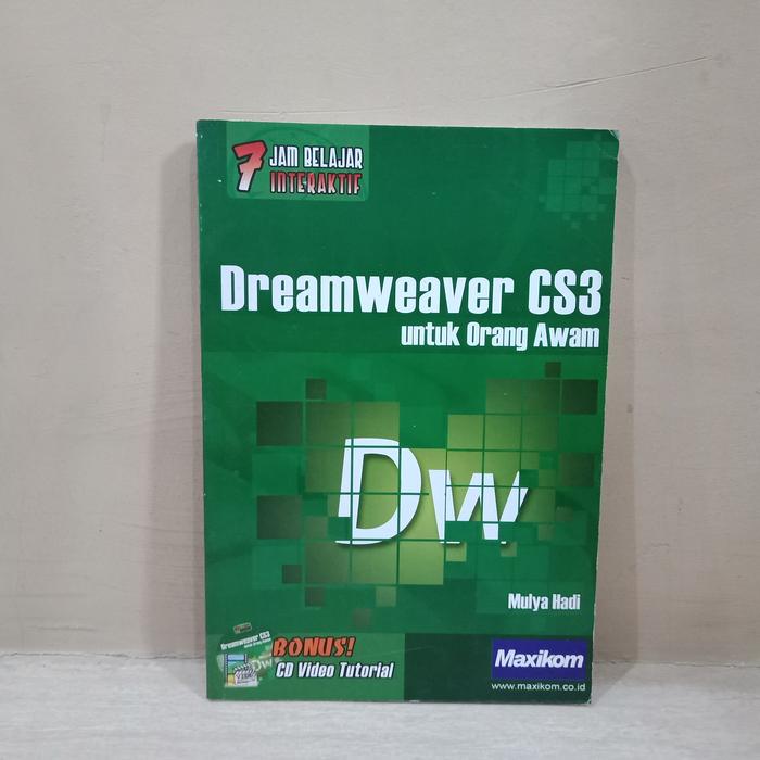 Jual Buku Dreamweaver Cs3 Untuk Orang Awam Kota Bekasi Toko Buku Ericson Tokopedia