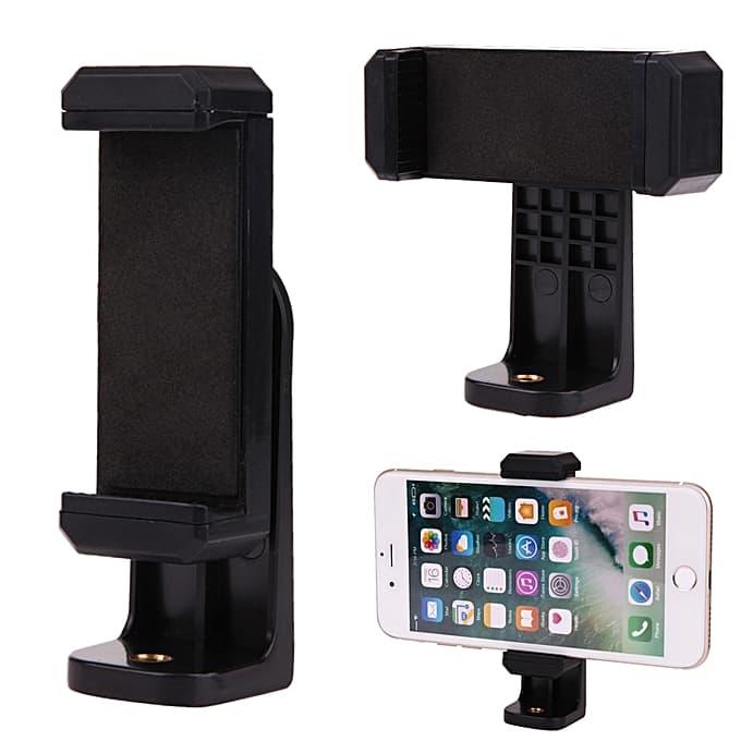 Gambar Universal 360 Clip Smartphone Clamp Holder U HP tripod monopod - Tipe Per dari Balcazar YK undefined Tokopedia