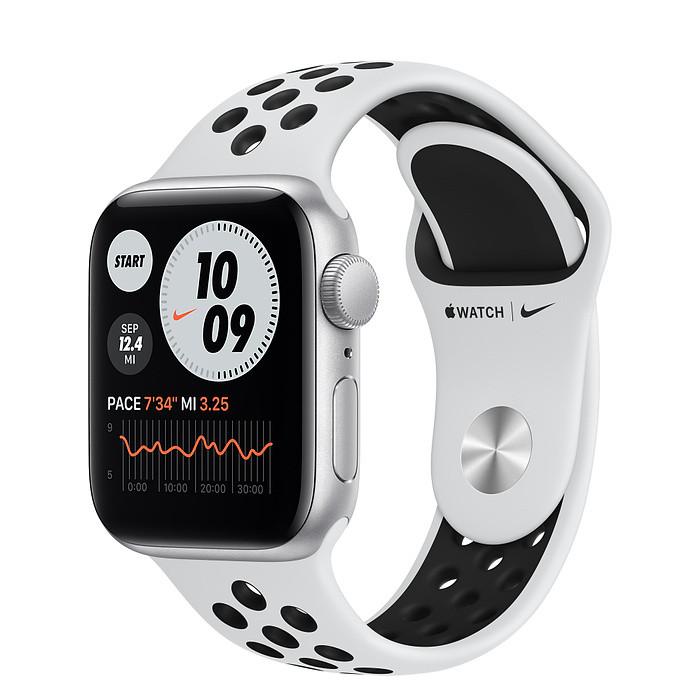 Jual Apple Watch SE 44mm Silver Aluminum with Pure Platinum/Black Nike Band  - Jakarta Pusat - chocoapple | Tokopedia