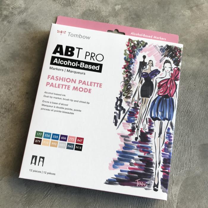 Tombow ABT PRO Alcohol based markers - Pastel colours - set van 12 | Be