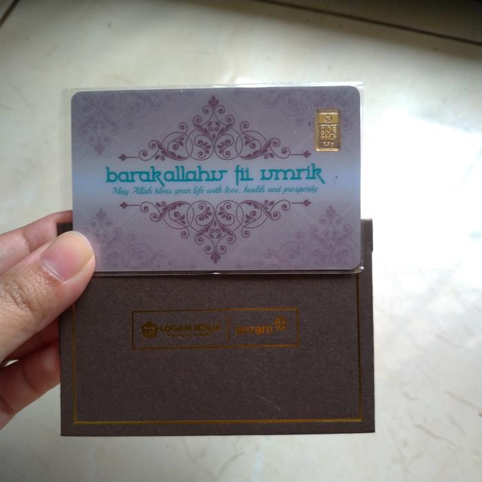Jual Gift Series Antam 0 5 Gram Kota Bekasi Robinz Gold Tokopedia