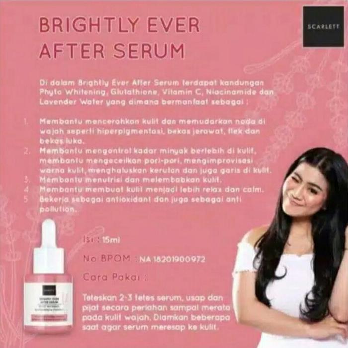 scarlett serum brightly