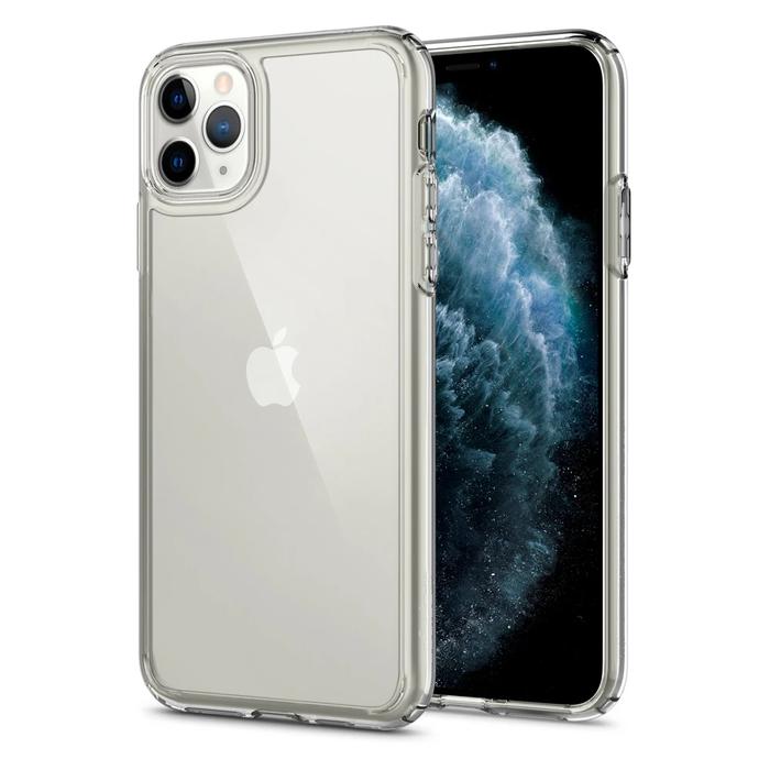 Gambar Case iPhone 11 Pro Max Spigen Ultra Hybrid Clear Armor Casing - Clear dari Xperience Store undefined Tokopedia