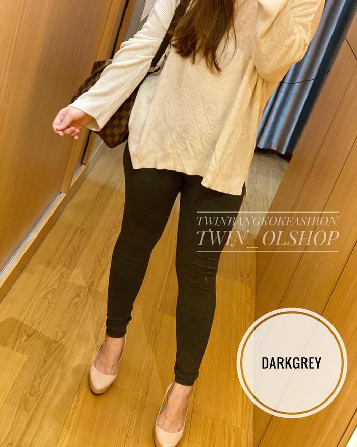 Gambar LEGGING WANITA / LEGGING SPORT NYAMAN TEBAL ADEM FIT TO XL IMPORT - DARKGREY dari cw.store899 undefined 4 Tokopedia