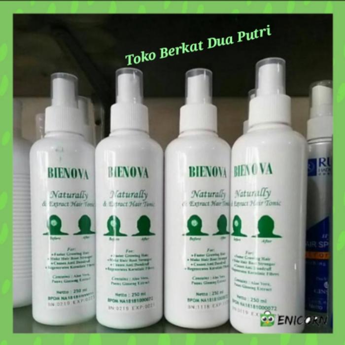 Gambar Bienova hair tonic herbal 250 ml dari Toko Berkat Dua Putri undefined Tokopedia