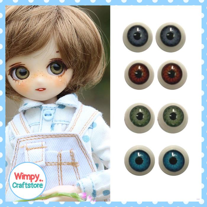 Gambar Mata BJD Doll Eyes Mata Boneka Figure Ball Jointed Doll - 1 dari Wimpy Craftstore undefined Tokopedia