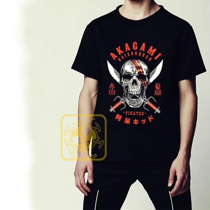 Jual Kaos Akagami shank Pirates - M 