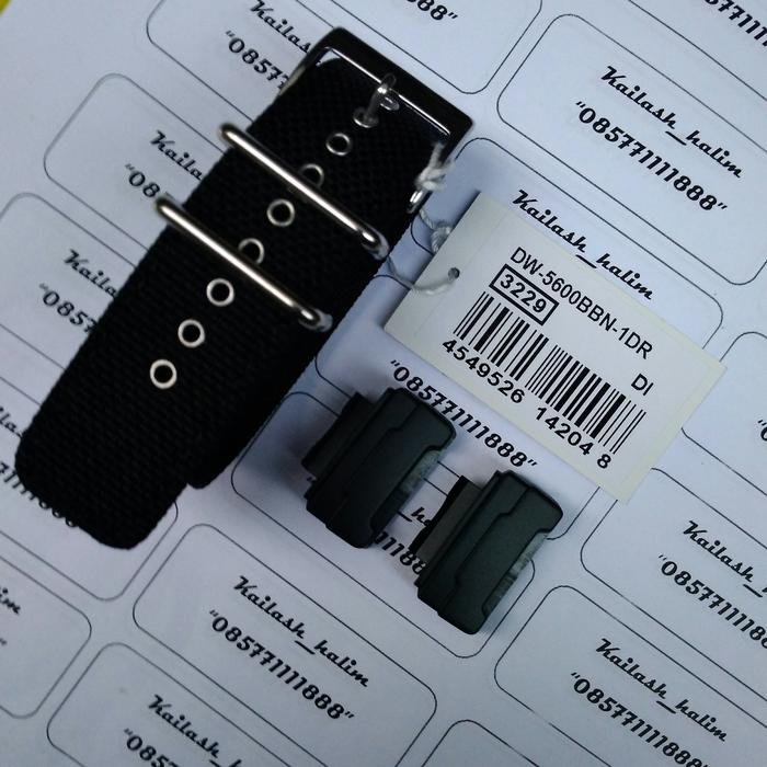 Jual Strap G-Shock dw-5600bbn new original Kendal Halim