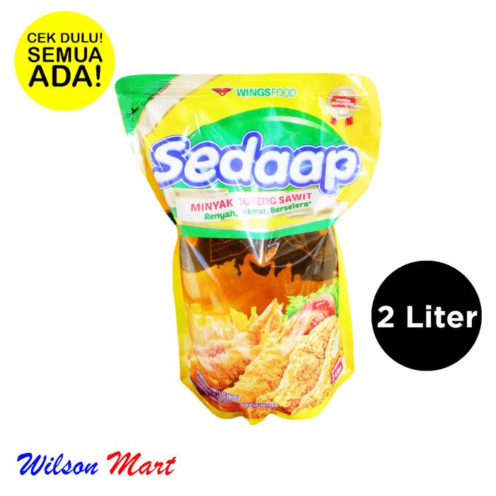 Gambar SEDAAP MINYAK GORENG 2 LITER REFILL dari Wilson Mart undefined Tokopedia