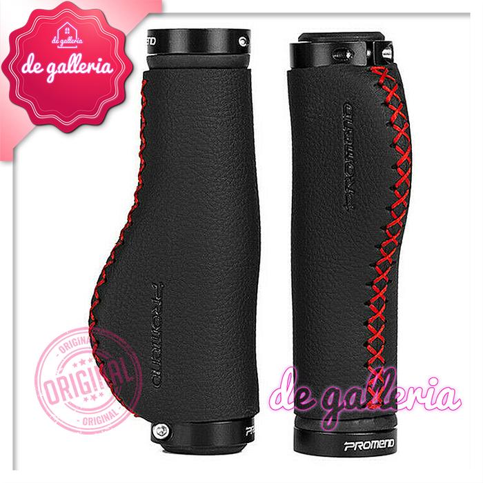 Gambar HANDGRIP PROMEND GAGANG STANG SEPEDA HAND GRIP SETANG SEPEDA LIPAT MTB - RED BLACK dari De Galleria undefined Tokopedia