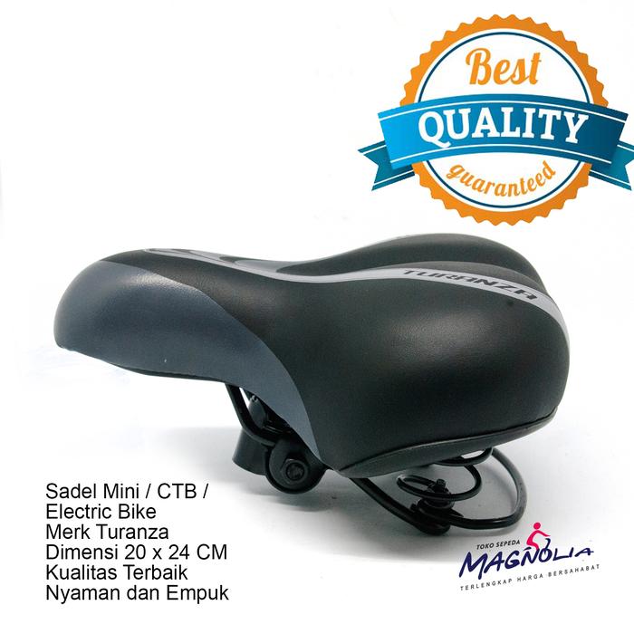Gambar Sadel / Dudukan Sepeda Ergonomis Sepeda CTB / Mini dengan Pegas / Per - Abu-abu dari Toko Sepeda Magnolia undefined Tokopedia